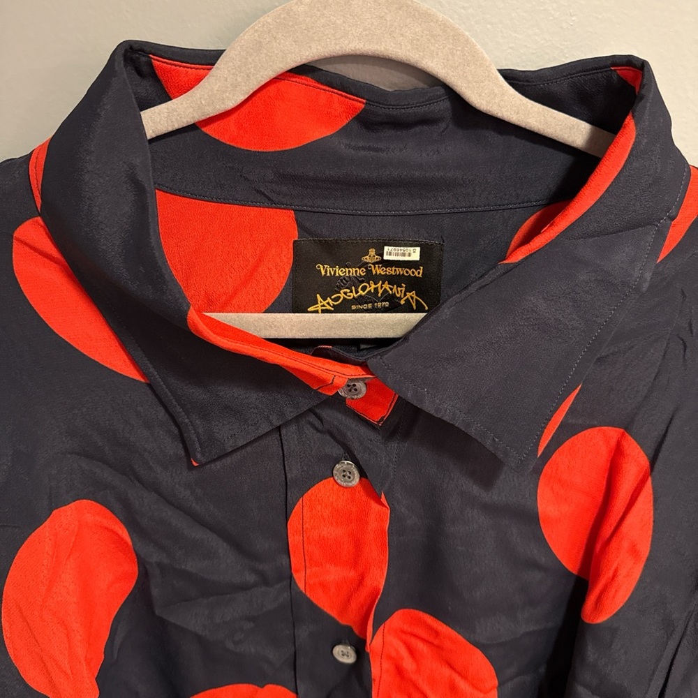 Vivienne Westwood Black and Red Shirt